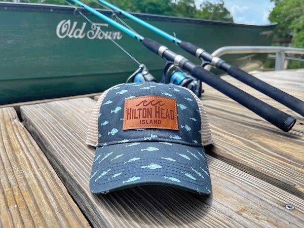 Hat and Fishing gear from Hilton Head Outfitters