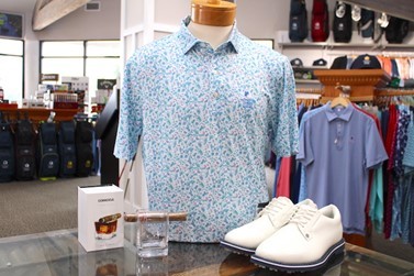 Golf Shirt and shoes