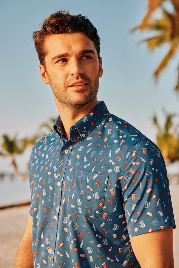 classic button-front sportshirt from Southern Tide