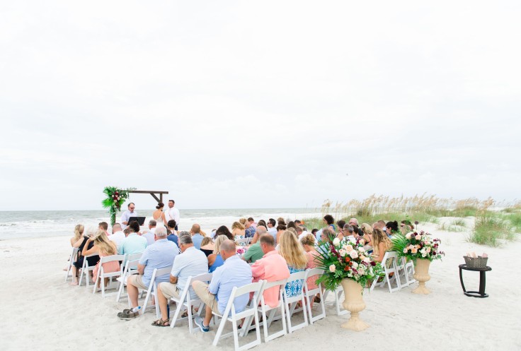 Beach Wedding at Palmetto Dunes Resort
