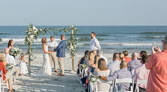 Beach weddings at Palmetto Dunes