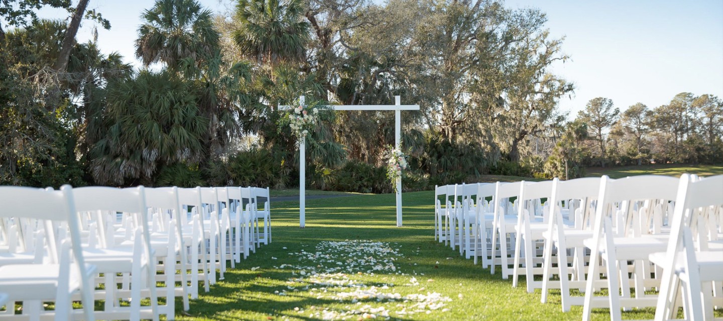 Golf Course wedding ceremony