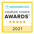 Wedding Wire Couple's Choice Award 2021